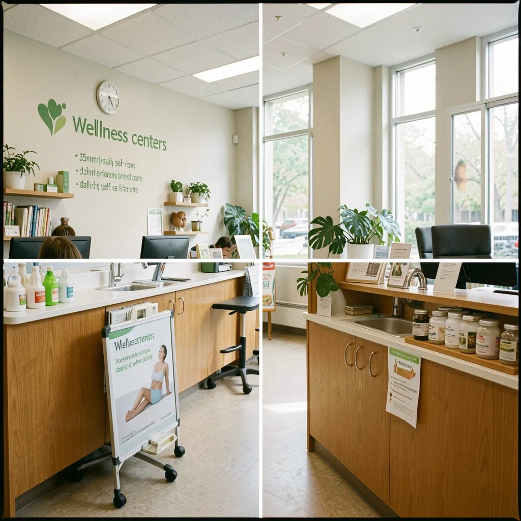 Meeting tables arranged in an open studio space
